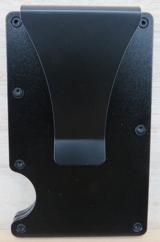 Metal Wallet - Laser Engraved - SW - RFID Blocking