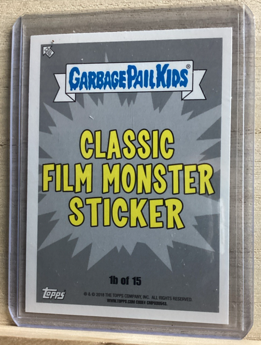 2018 Topps Garbage Pail Kids - Nick Nails - Yellow