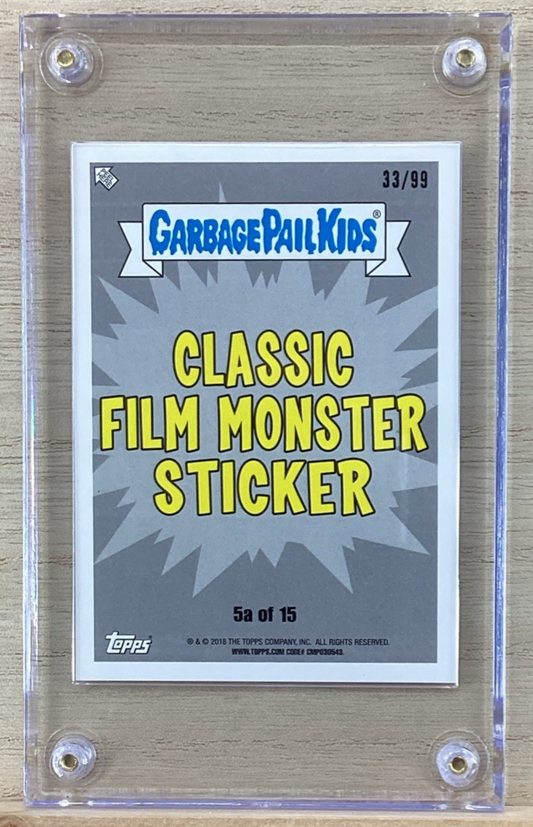 2018 Topps Garbage Pail Kids - Jumping Jack - Blue 33/99
