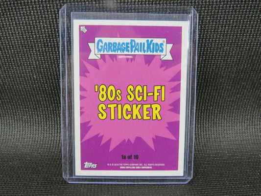 2018 Garbage Pail Kids '80s Sci-Fi Sticker Sammy Swamp #1a of 10 - Yellow1