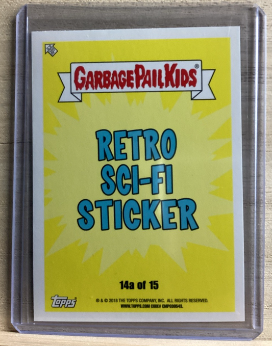 2018 Topps Garbage Pail Kids - Todd Zilla - Green