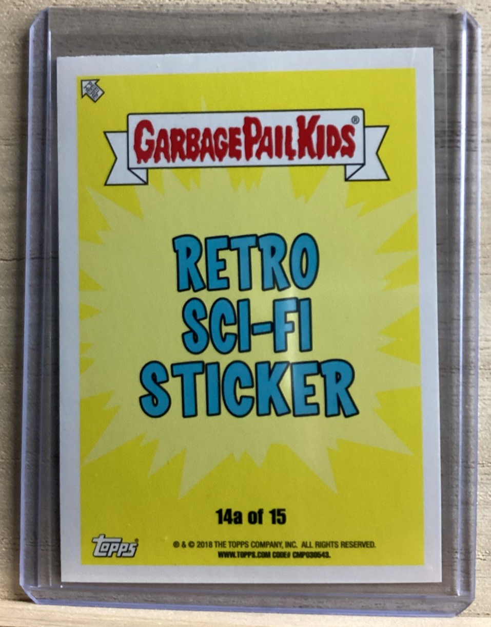 2018 Topps Garbage Pail Kids - Todd Zilla - Green