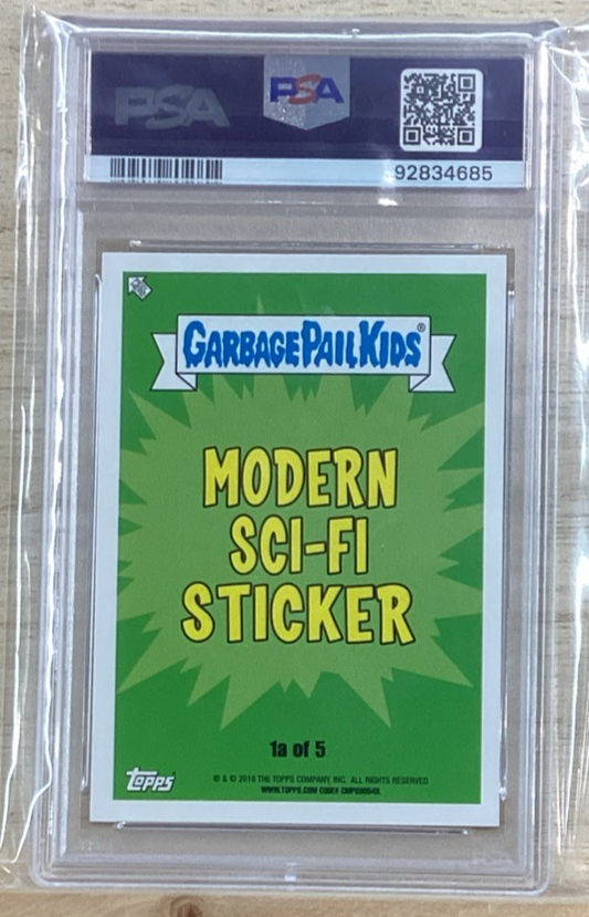2018 Topps Garbage Pail Kids - Alien Alan - PSA 9