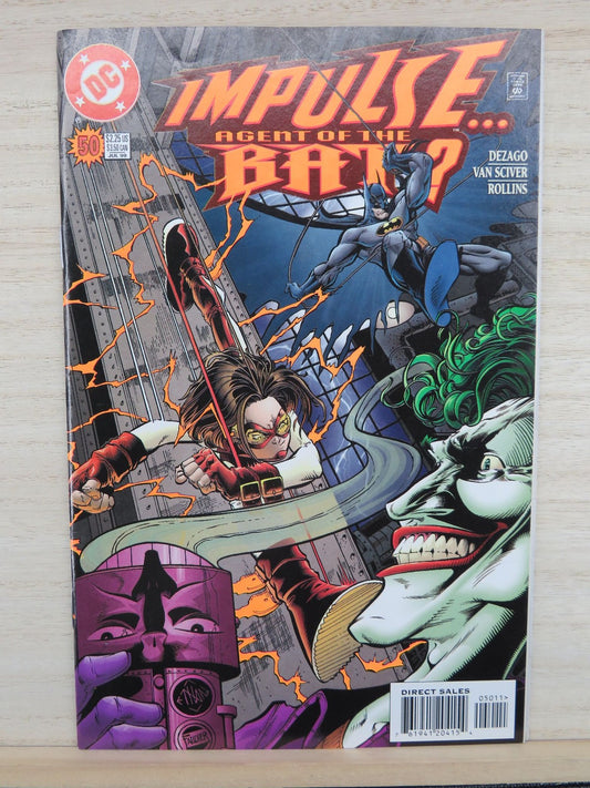 Impulse Agent of the Bat? #50 July 1999 - DC Comic