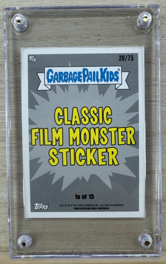 2018 Topps Garbage Pail Kids - Ross Feratu - Red 20/75