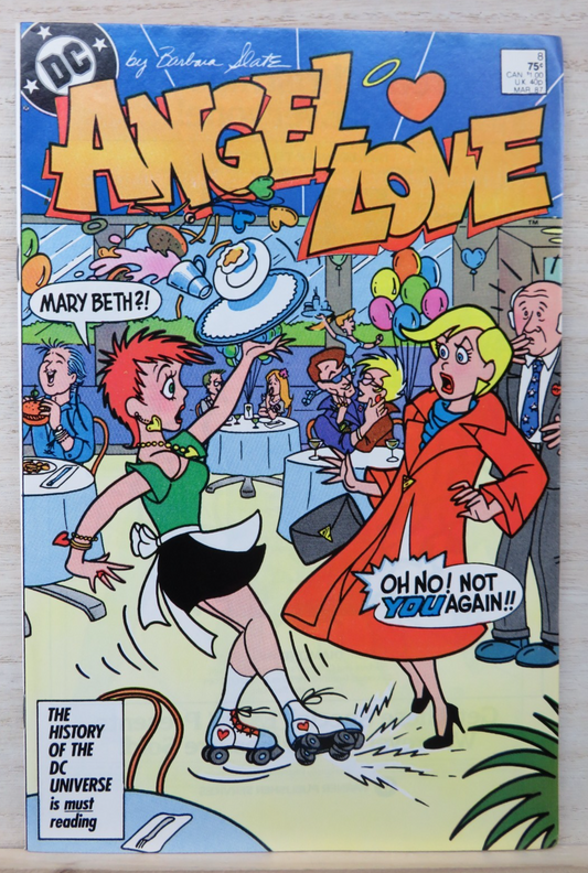 ANGEL LOVE #8 March 1987 - DC Comic Book
