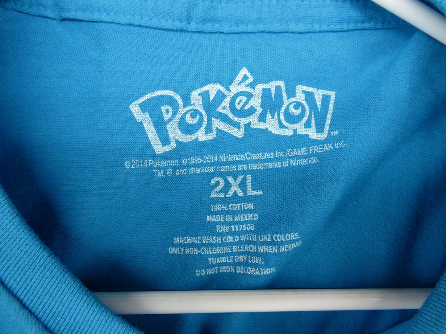 Pokemon Pikachu T-Shirt Men's XXL - Short Sleeve Tee