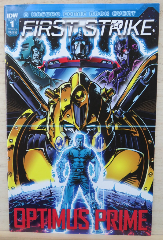 First Strike Optimus Prime #1 Cover B - IDW Comic