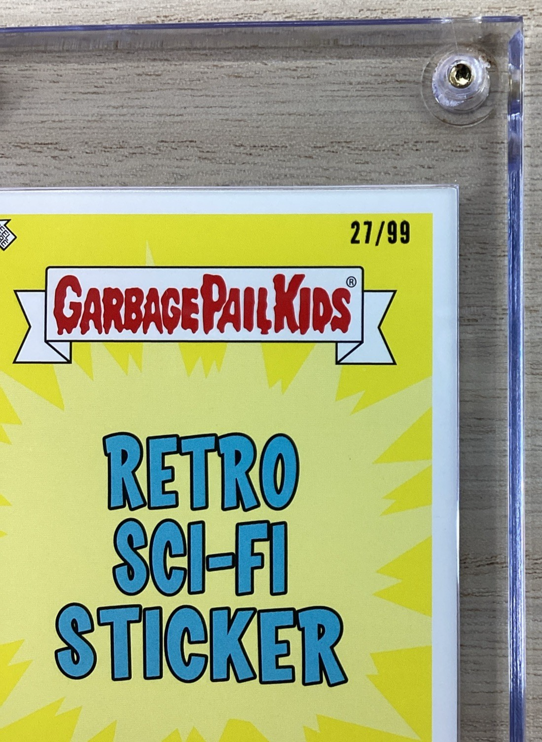 2018 Topps Garbage Pail Kids - Janet of the Apes - Blue 27/99