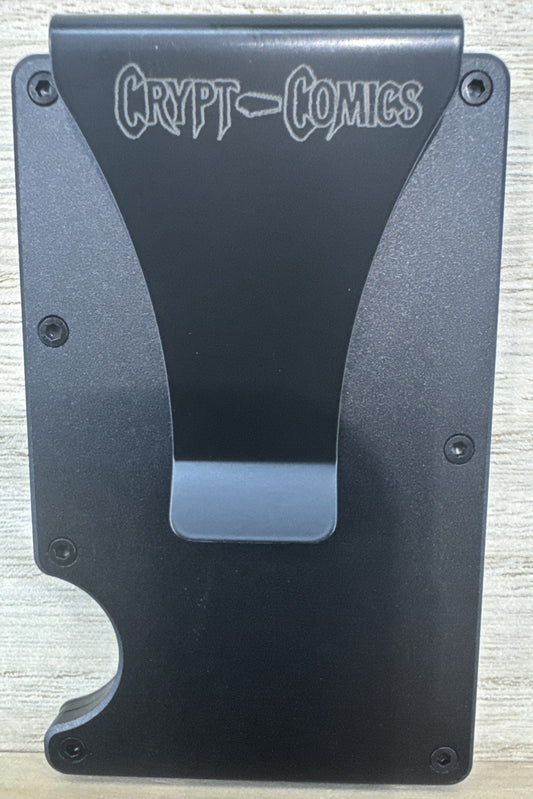 Metal Wallet - Laser Engraved - X - RFID Blocking