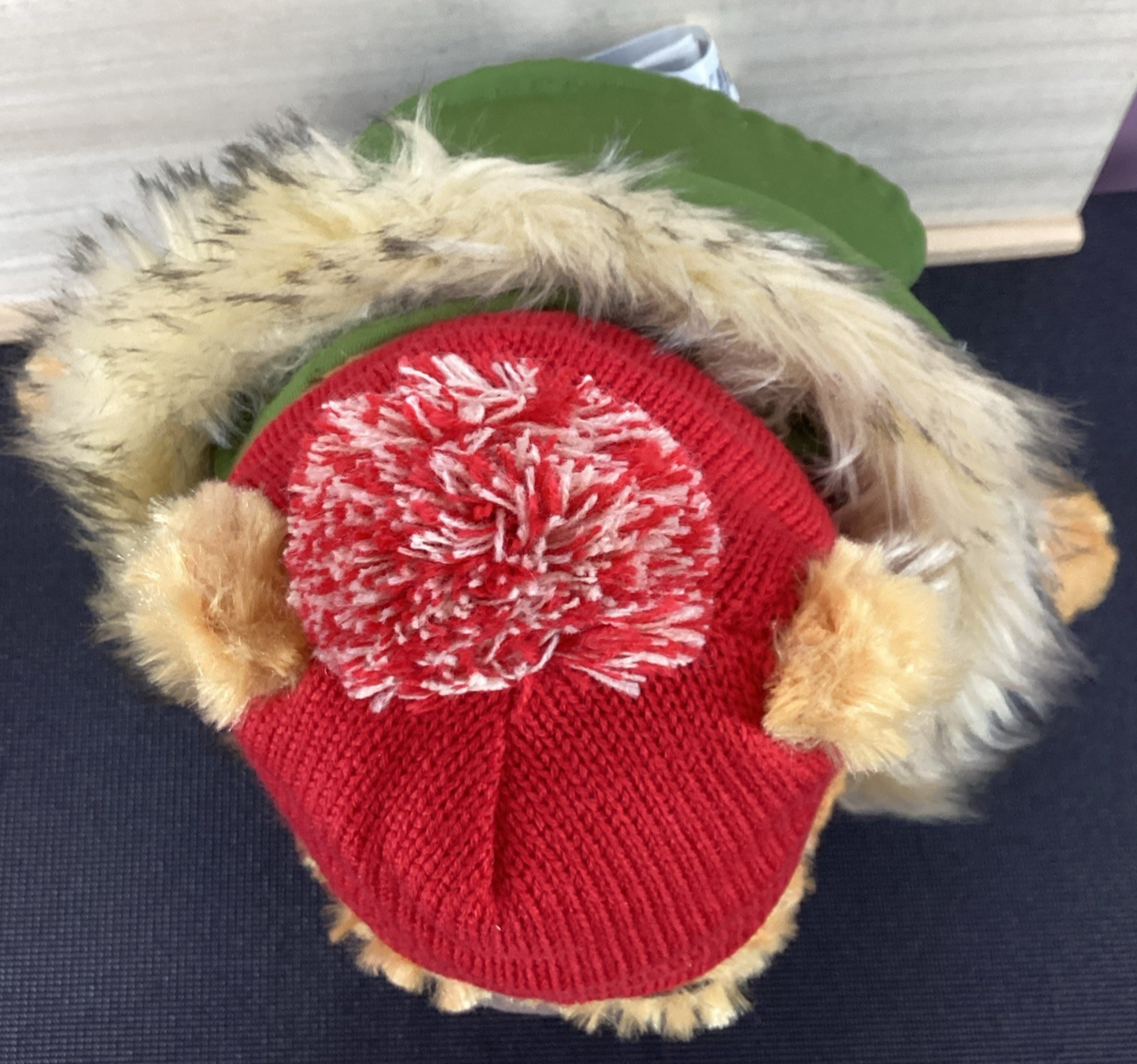 Disney Store Winnie the Pooh Christmas Plush Special Edition-Holiday-Parka