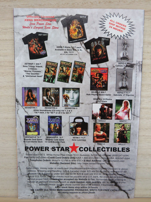 Xena Warrior Princess & The Original Olympics Part II #2 - 1996 - Topps Comic