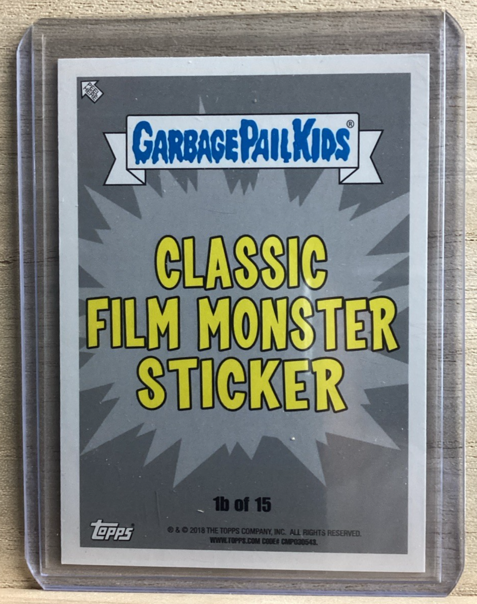 2018 Topps Garbage Pail Kids - Nick Nails - Green