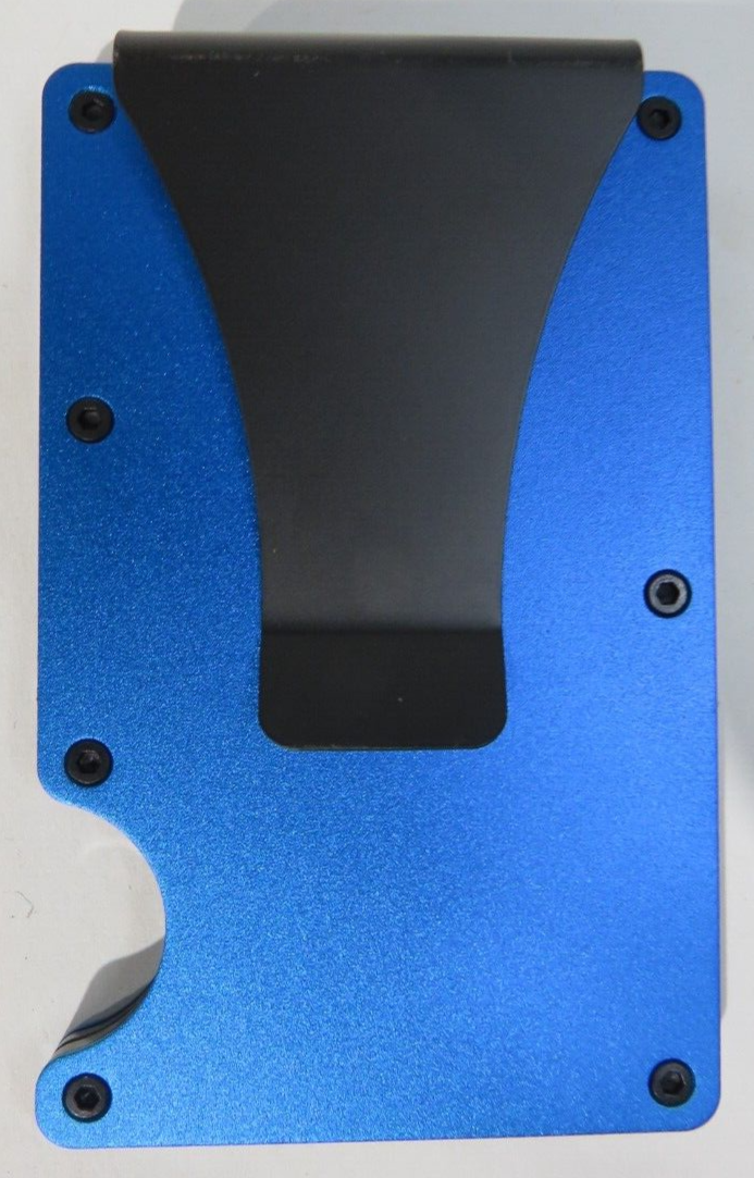 Metal Wallet - Laser Engraved SM - RFID Blocking