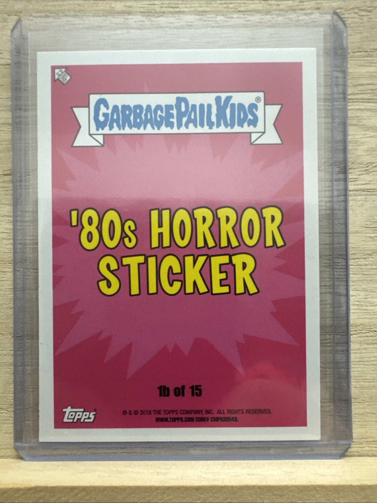 2018 Topps Garbage Pail Kids - Hell Frasier - Green