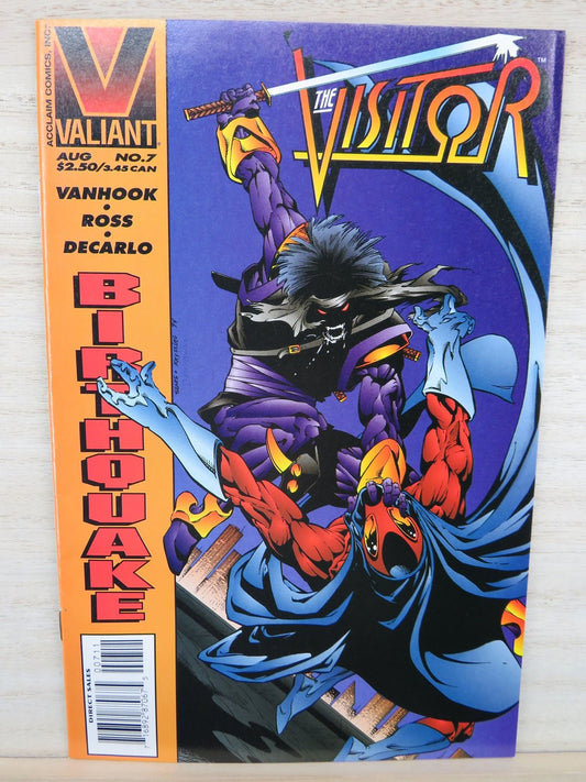The Visitor #7 Birthquake Aug 1995 - Valiant Comic