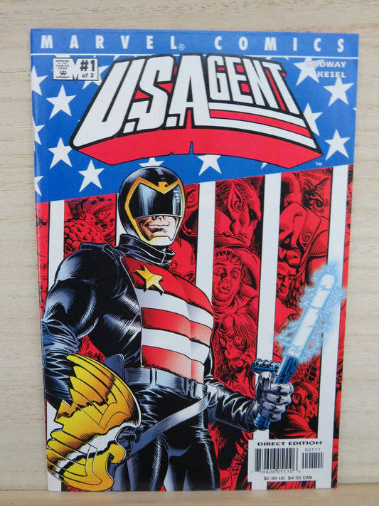 U.S.Agent #1 of 3 - Marvel Comic - 2001