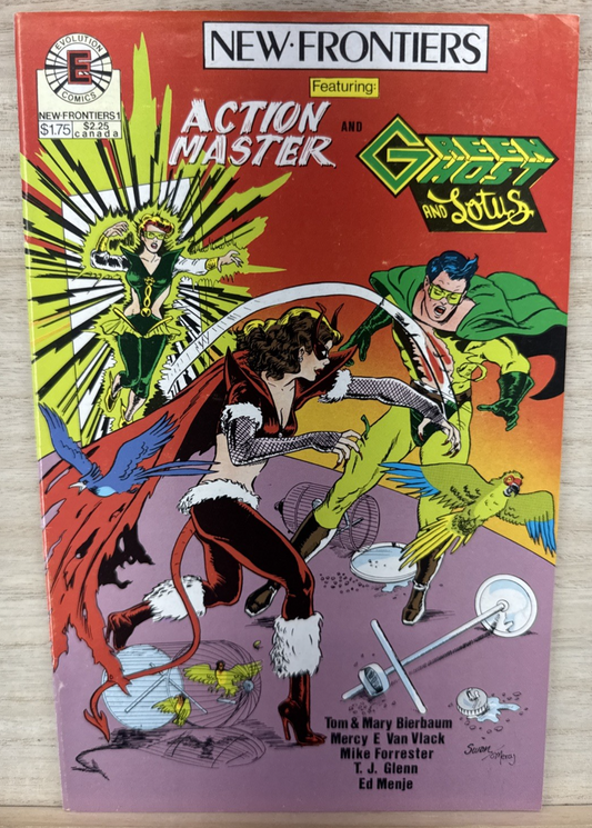 New Frontiers Featuring Action Master & Green Ghost #1 - 1991 - Evolution Comic