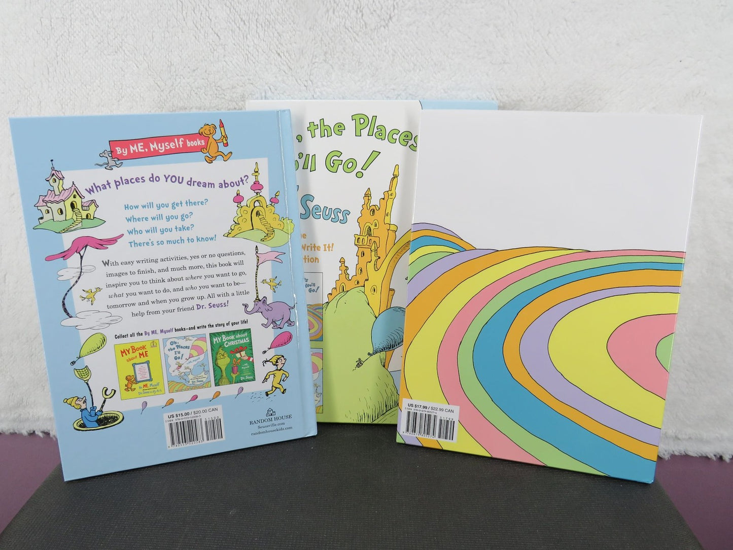 Dr. Seuss 2 Books: Oh The Places You'll Go Read It! Write It! Collection