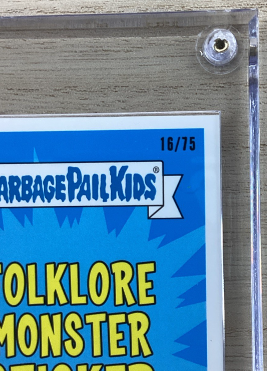 2018 Garbage Pail Kids - Boogey Manny - Red 16/75