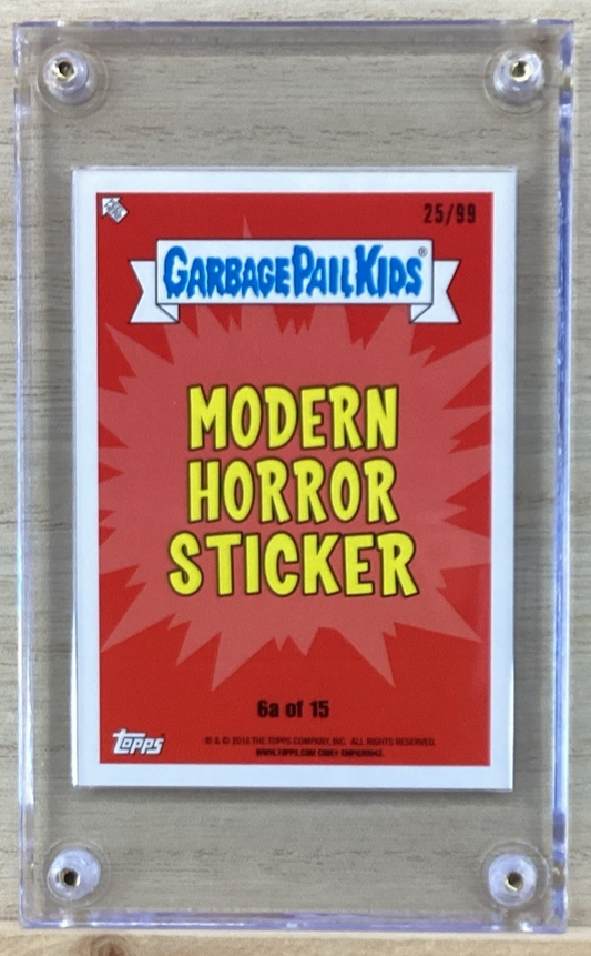 2018 Topps Garbage Pail Kids - Happy Death Dave - Blue 25/99