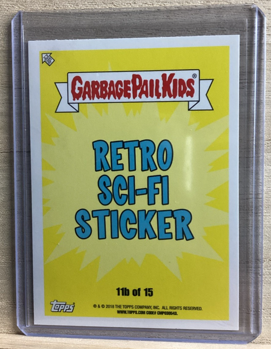 2018 Topps Garbage Pail Kids - Forbidden Janet - Green