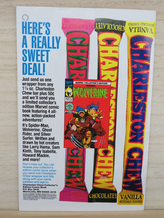 X-Force #15 Oct 1992 - Deadpool vs Cable - Marvel Comic