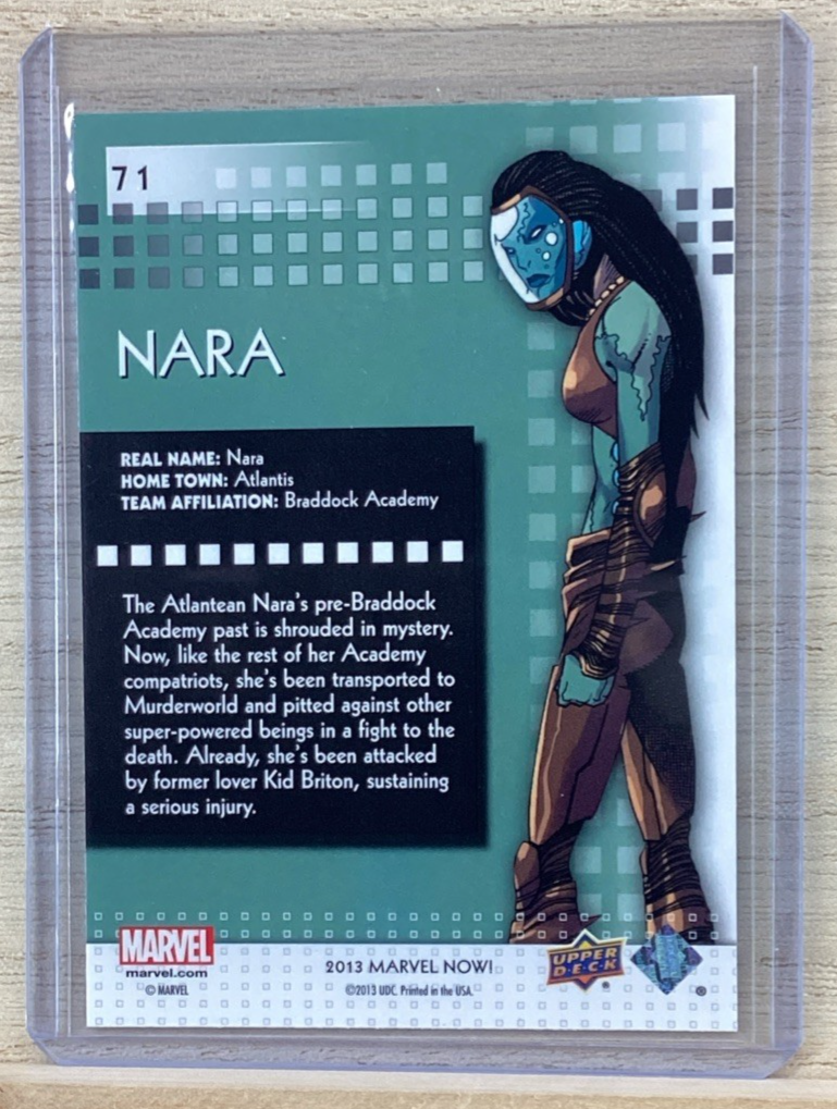2013 Upper Deck Marvel Now SILVER - #71 Nara