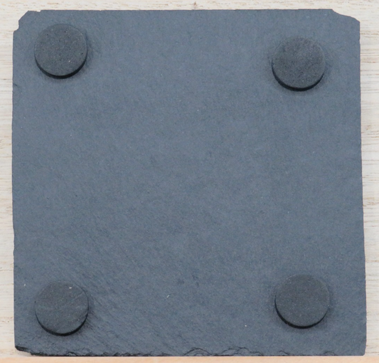 Laser Engraved Slate Coaster - BM2