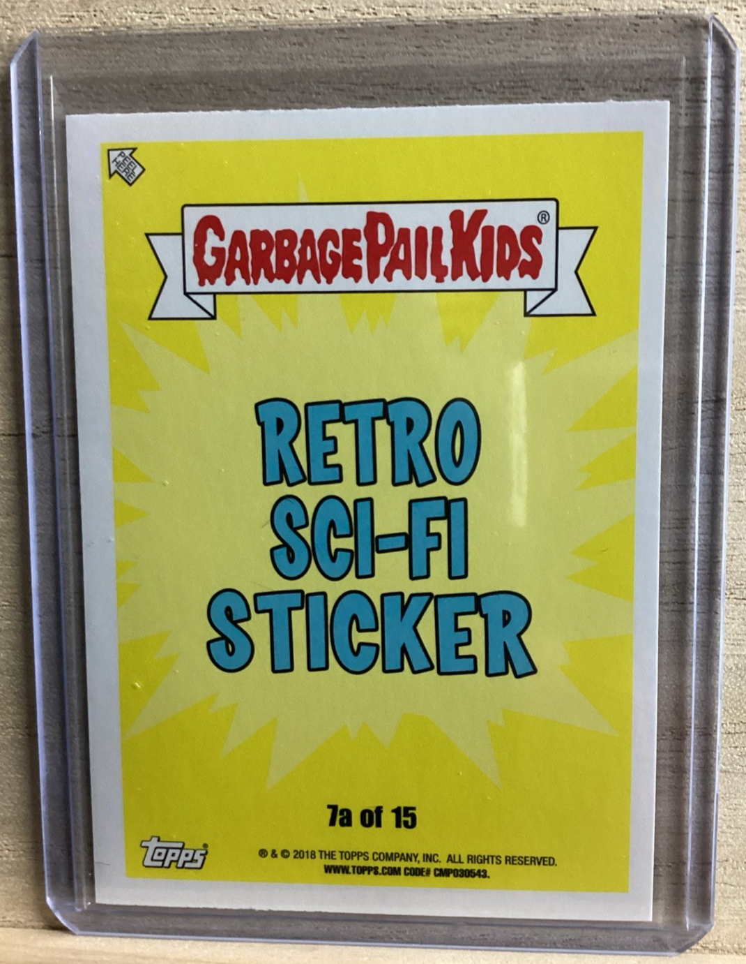 2018 Topps Garbage Pail Kids - Swat Ted - Purple