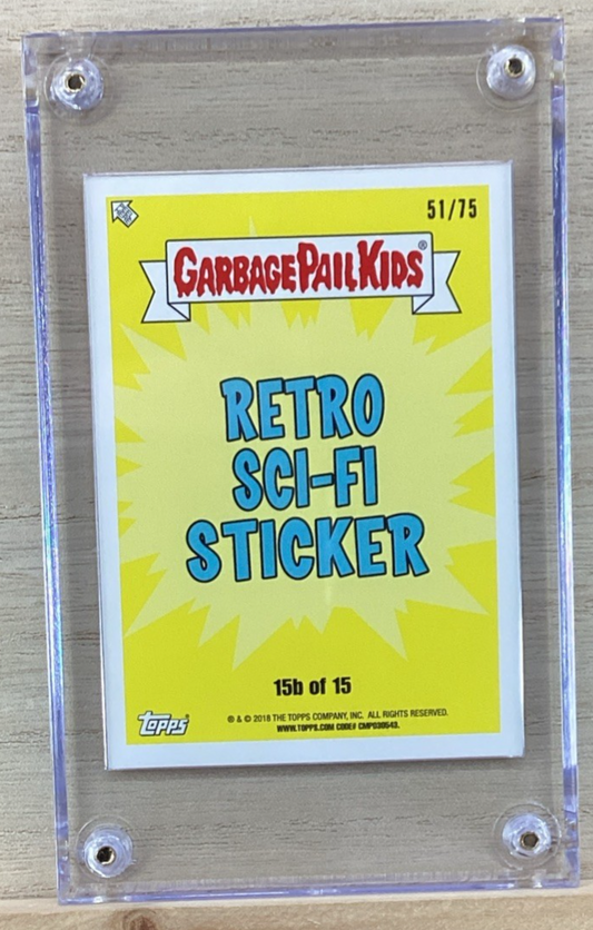 2018 Topps Garbage Pail Kids - Janet of the Apes - Red 51/75