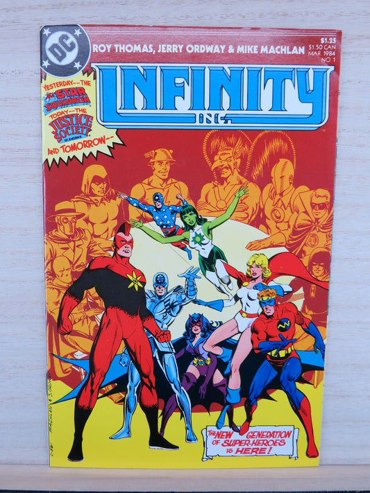 Infinity Inc #1 March 1984 - DC Comic