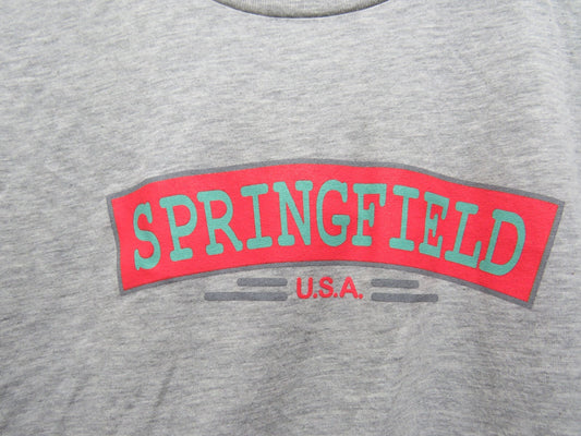 The Simpsons Springfield Characters T Shirt - Size LT