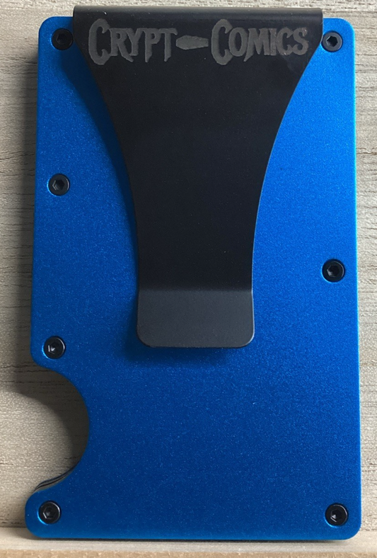 Metal Wallet - Laser Engraved - TR2 - RFID Blocking