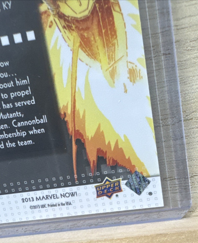 2013 Upper Deck Marvel Now SILVER - #19 Cannonball