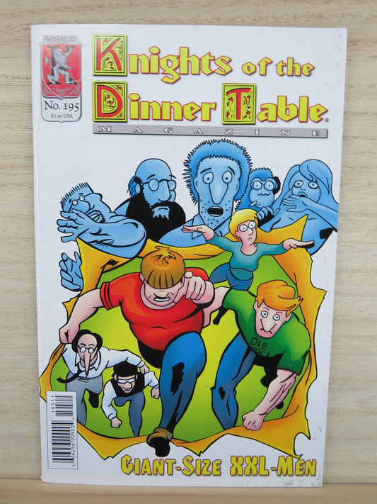 Knights of the Dinner Table Magazine #195 Giant-Size XXL-Men - Kenzer and Co.