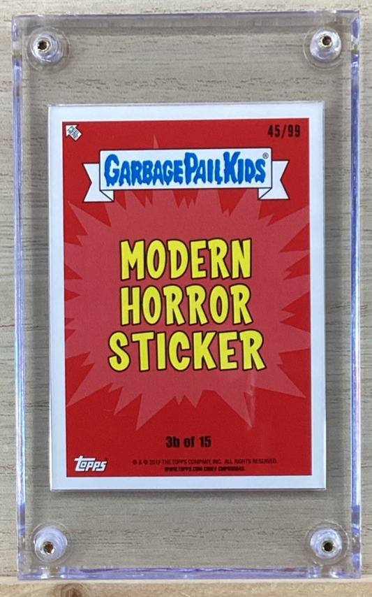 2018 Topps Garbage Pail Kids - Snot Dot - Blue 45/99