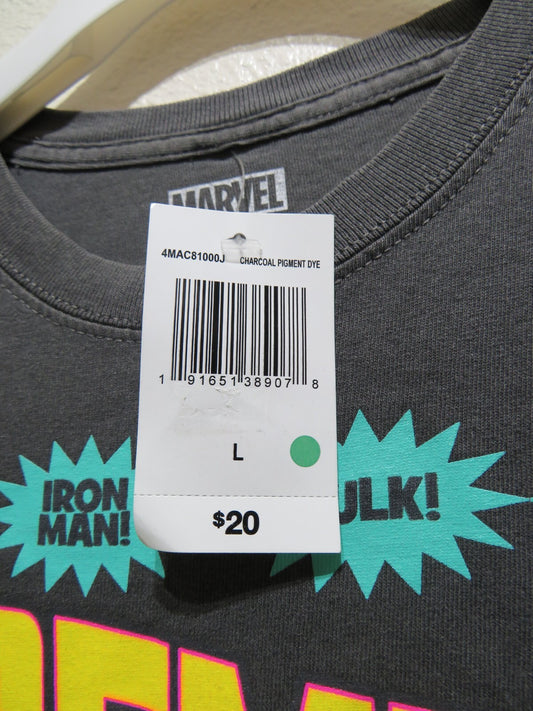 Marvel Avengers T Shirt - Size Large