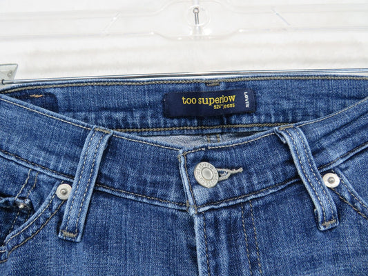 Levis Too Superlow 524 Women's 5 L/C Jeans