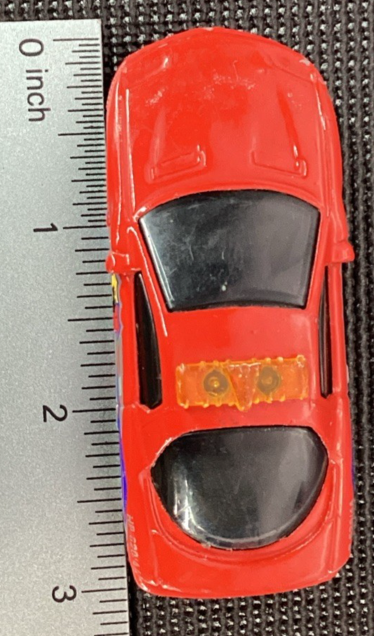 1993 Matchbox Red Chevy Camaro Z-28 Police Car with Shield