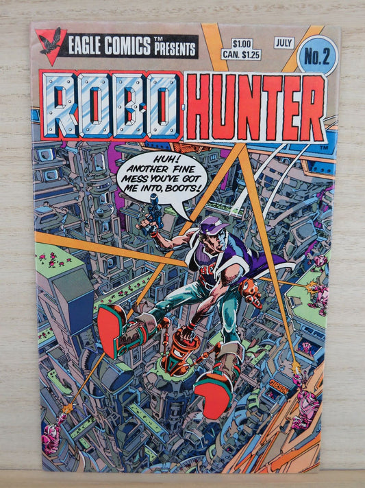 Robo Hunter #2 July 1984 - Eagle Comics