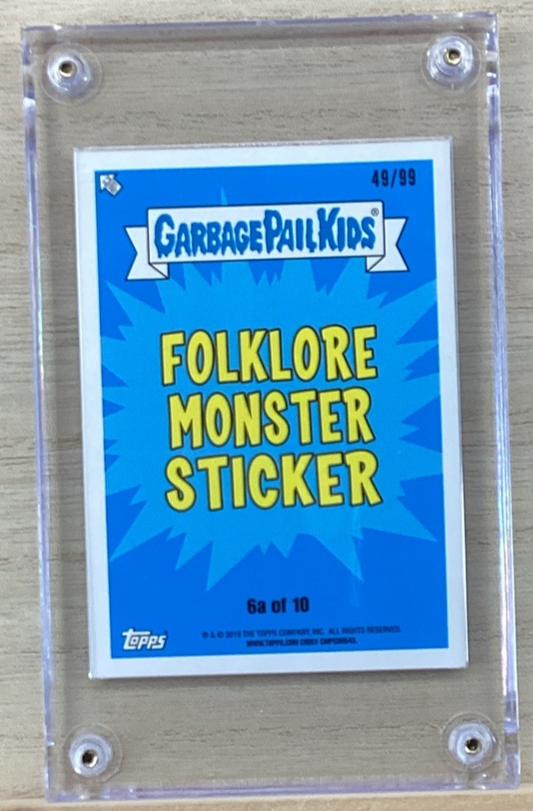 2018 Garbage Pail Kids - Moth Manuel - Blue 49/99