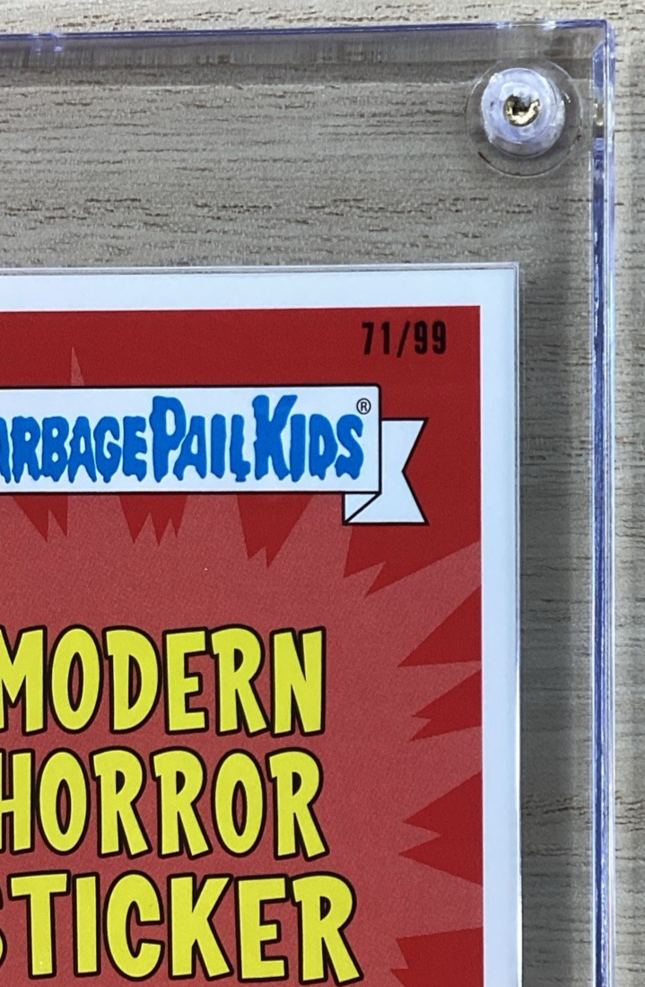 2018 Topps Garbage Pail Kids - Heavy Handed Harvey - Blue 71/99