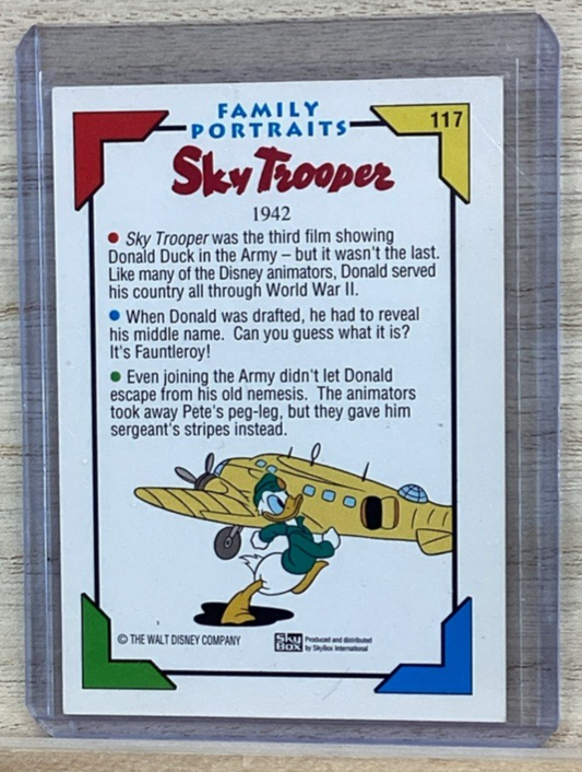 1991 Skybox Disney Family Portraits #117 Sky Trooper1