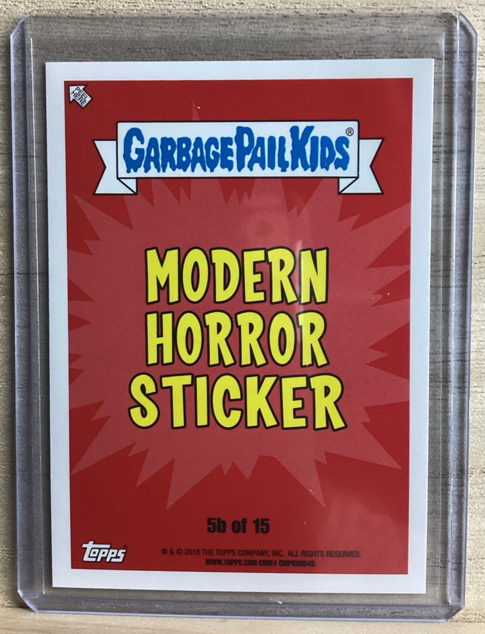 2018 Topps Garbage Pail Kids - Predatory Penny