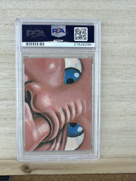 1987 Garbage Pail Kids - Handle With Caren #325b - PSA 81