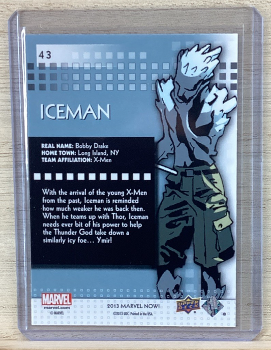 2013 Upper Deck Marvel Now - #43 Iceman