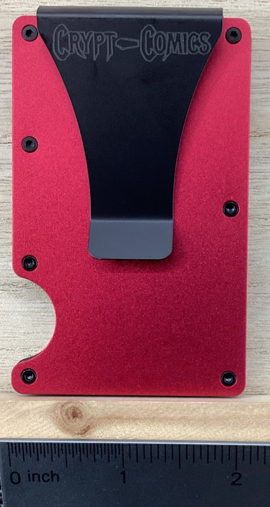 Metal Wallet - Laser Engraved - SLC - RFID Blocking