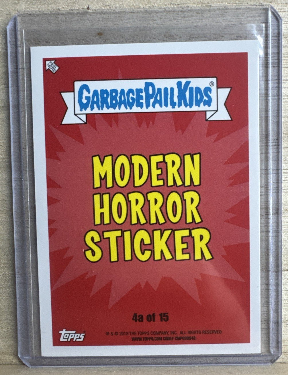 2018 Topps Garbage Pail Kids - Ouija Walt