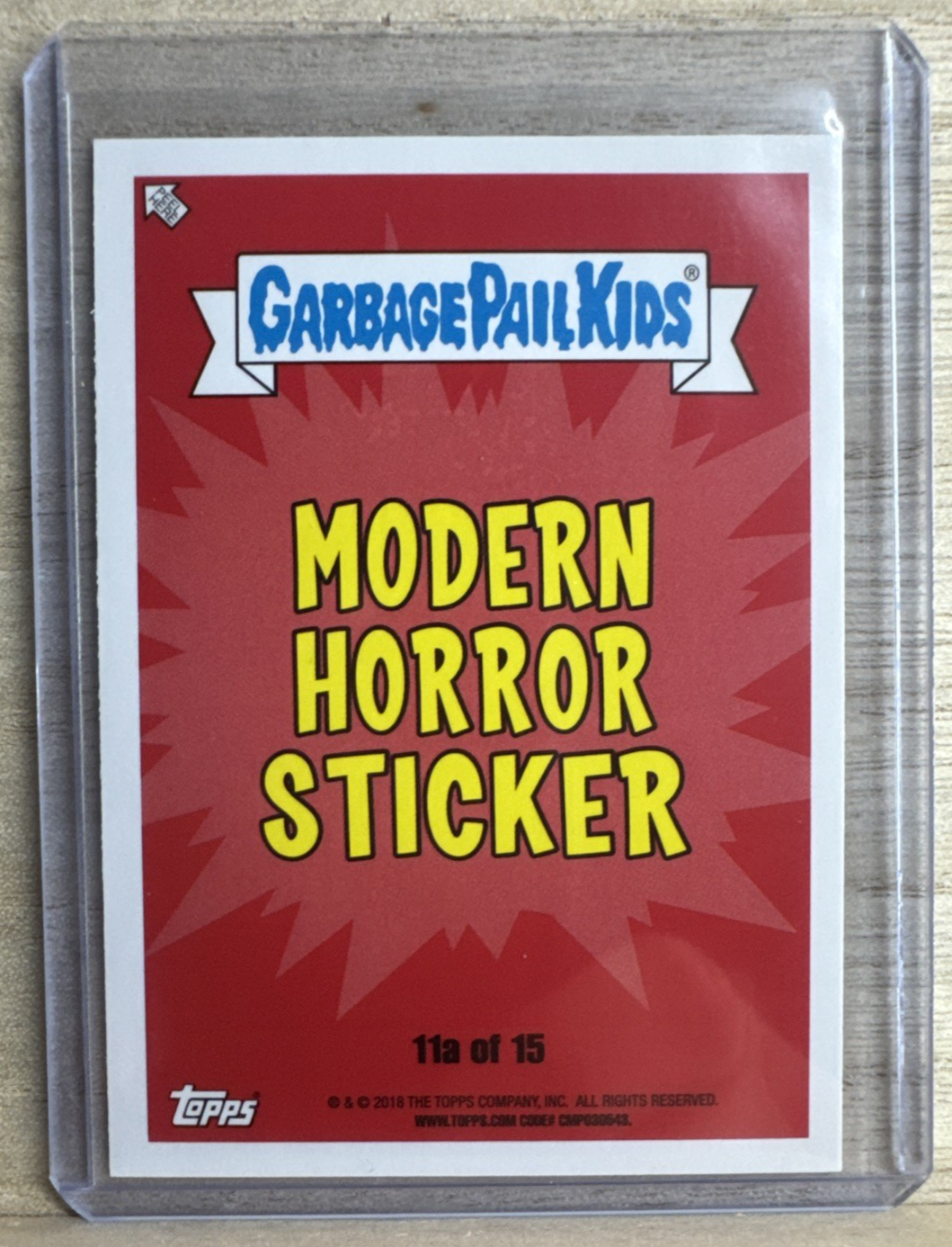 2018 Topps Garbage Pail Kids - Trem Murray - Green